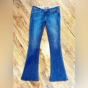 Paige Jeans bellbottom/flare leg size 28